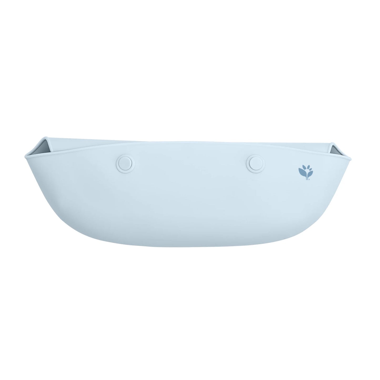 Silicone Scoop Bib - Blueberry