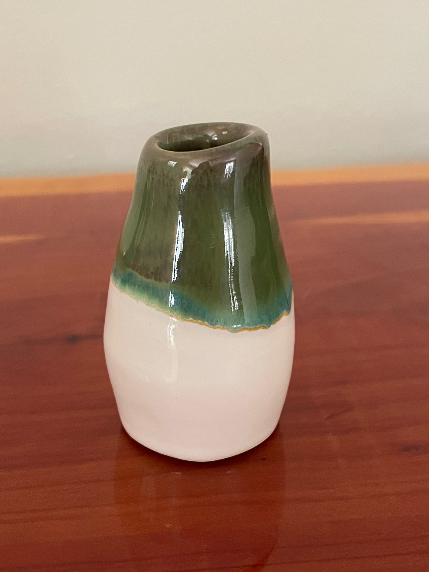 Mom's Special Flowers, Handcrafted Bud Vase