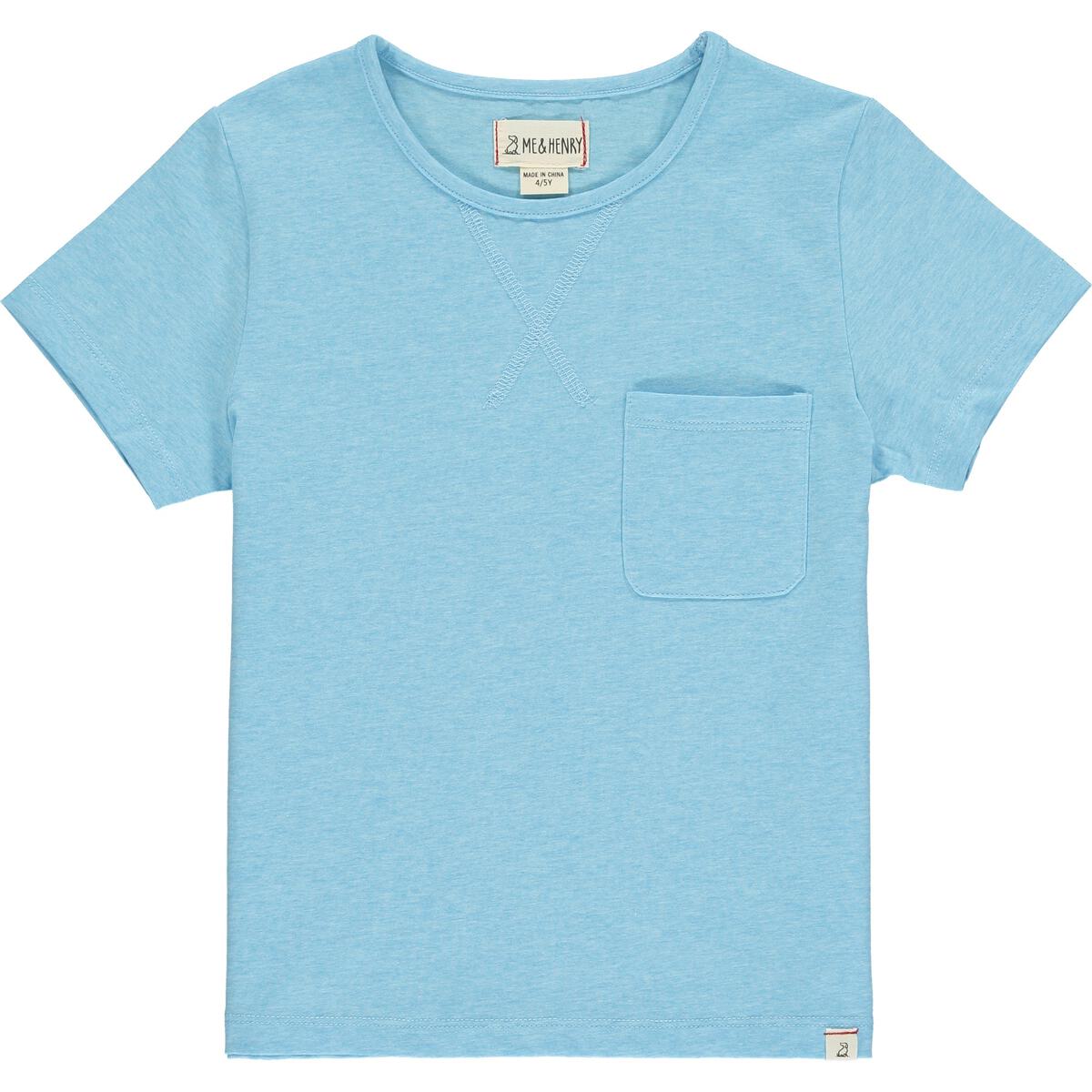 Sports Tee, Aqua