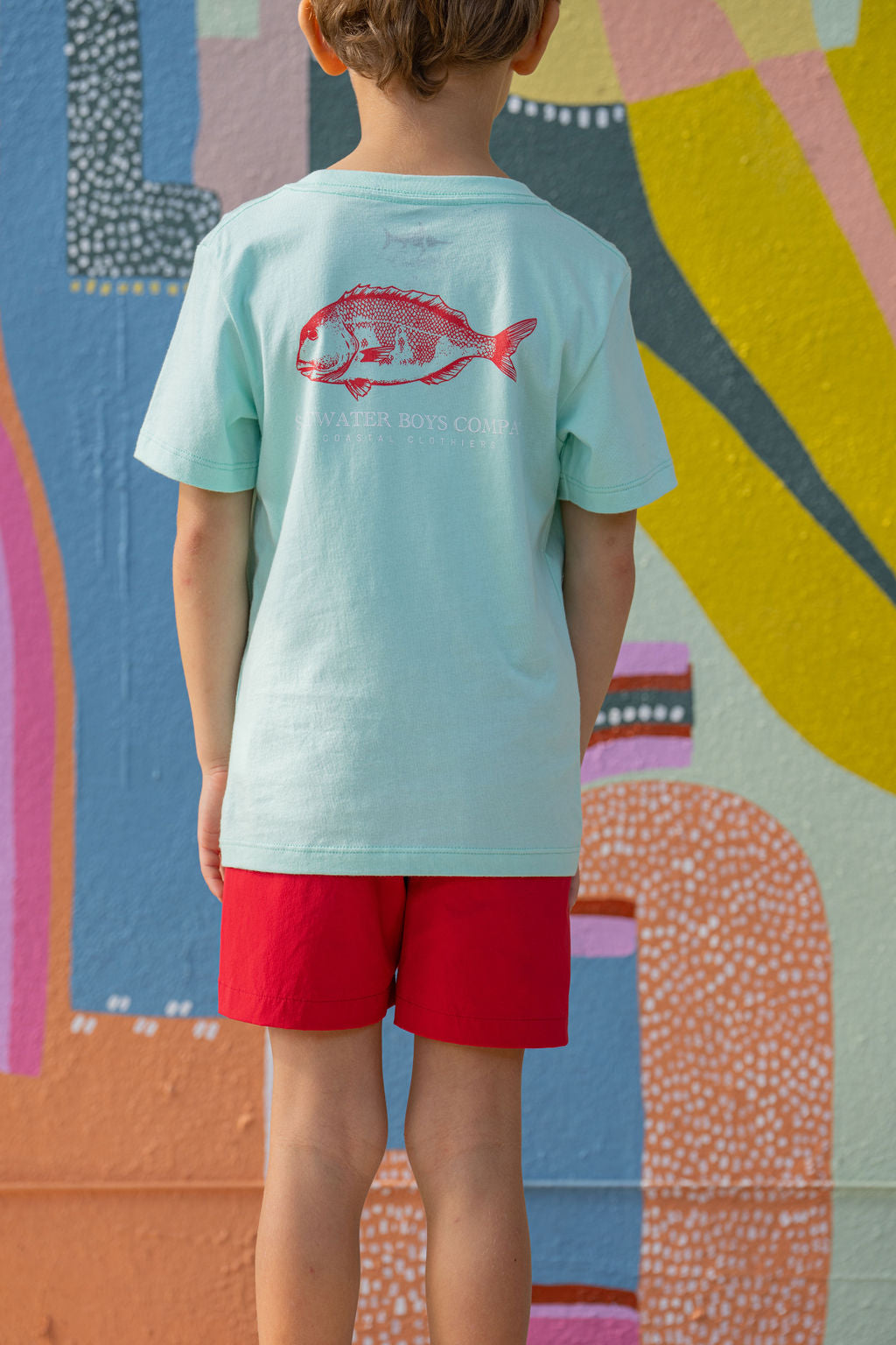 Red Snapper SS Pocket Tee
