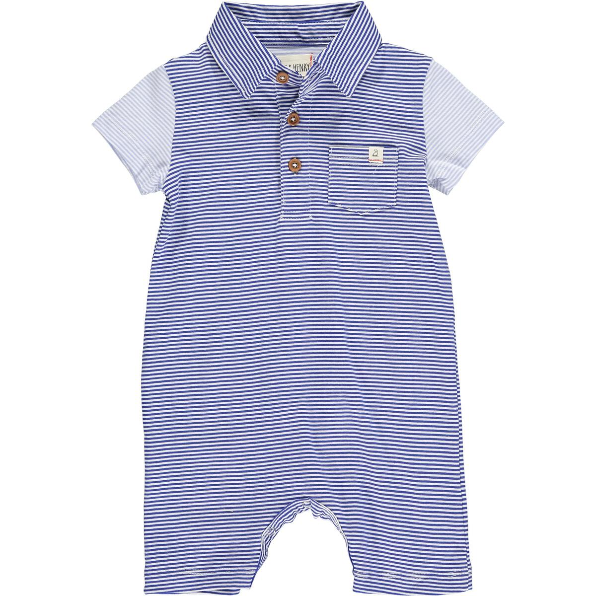 Saltash Romper, Blue