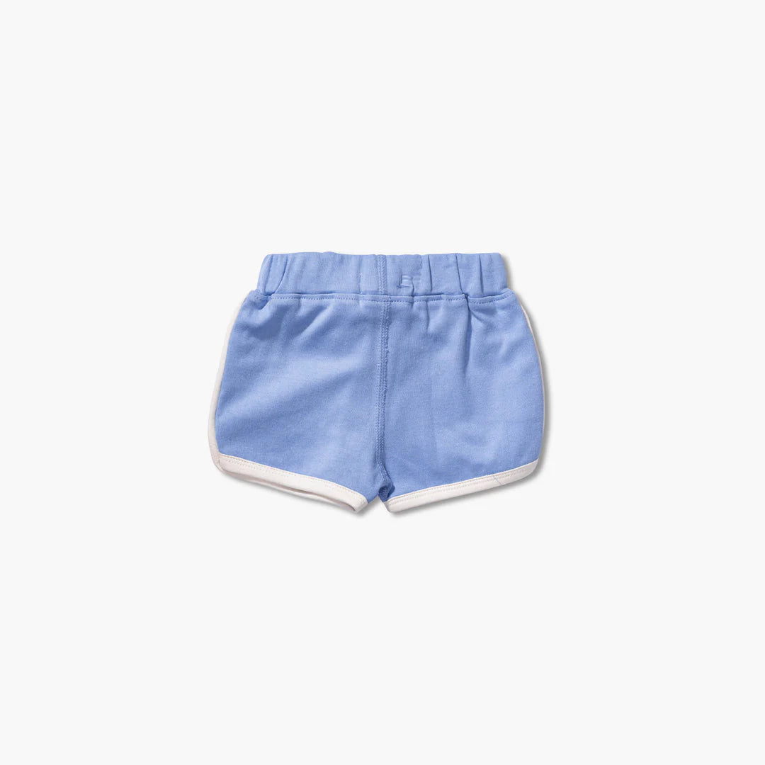 Sardine Blue Track Shorts