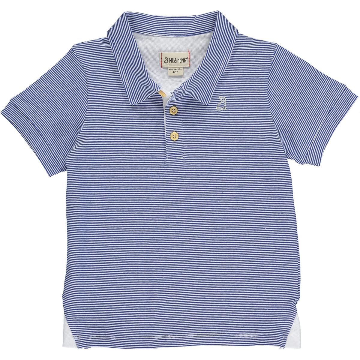 Starboard Polo, Navy Stripe