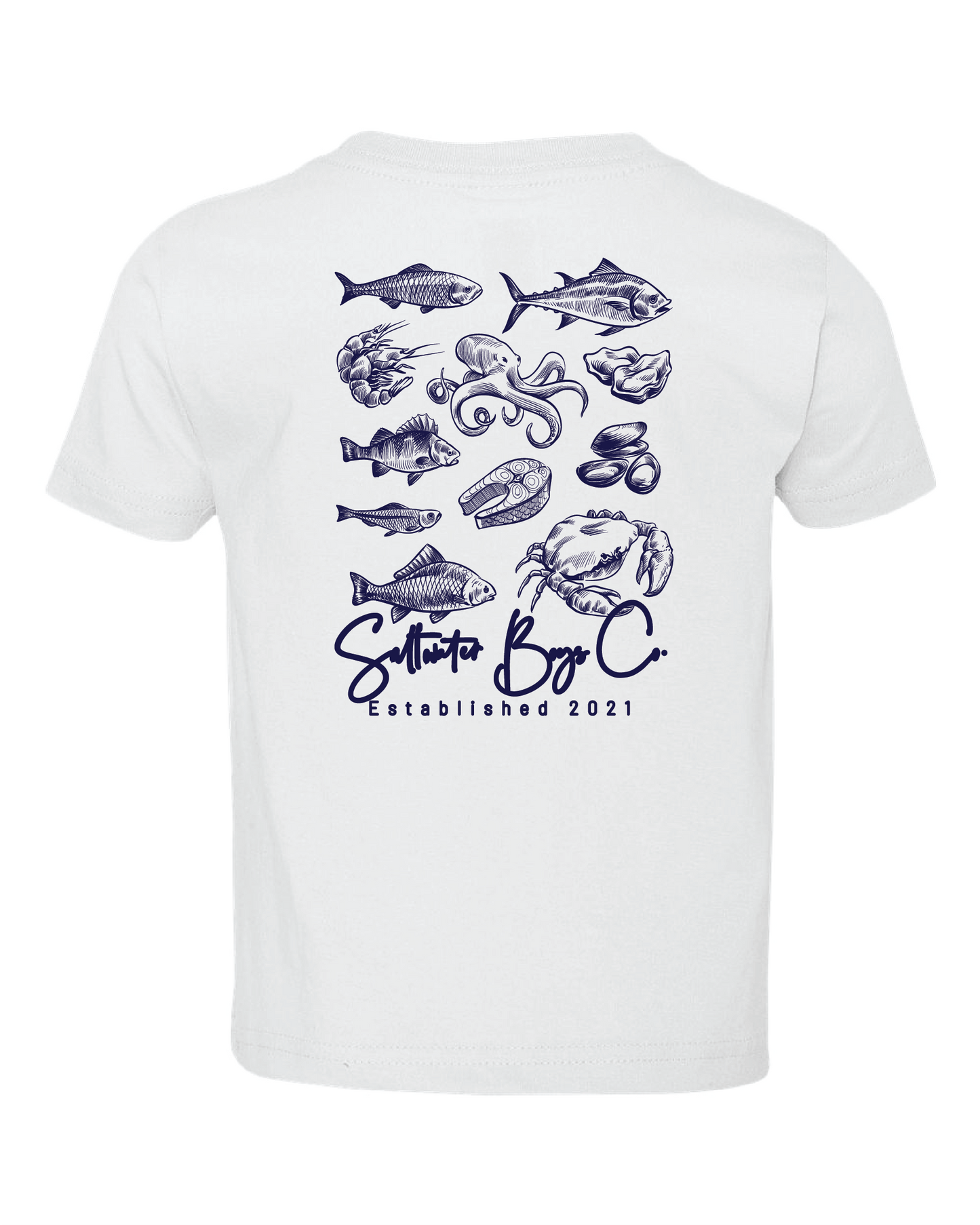 Sea Creatures Short Sleeve Tee