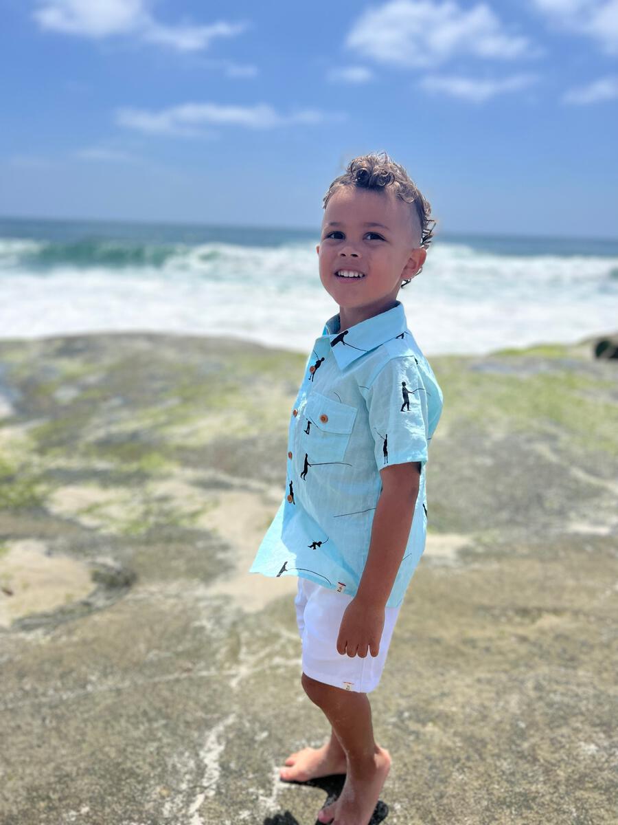 Fishing Button Down