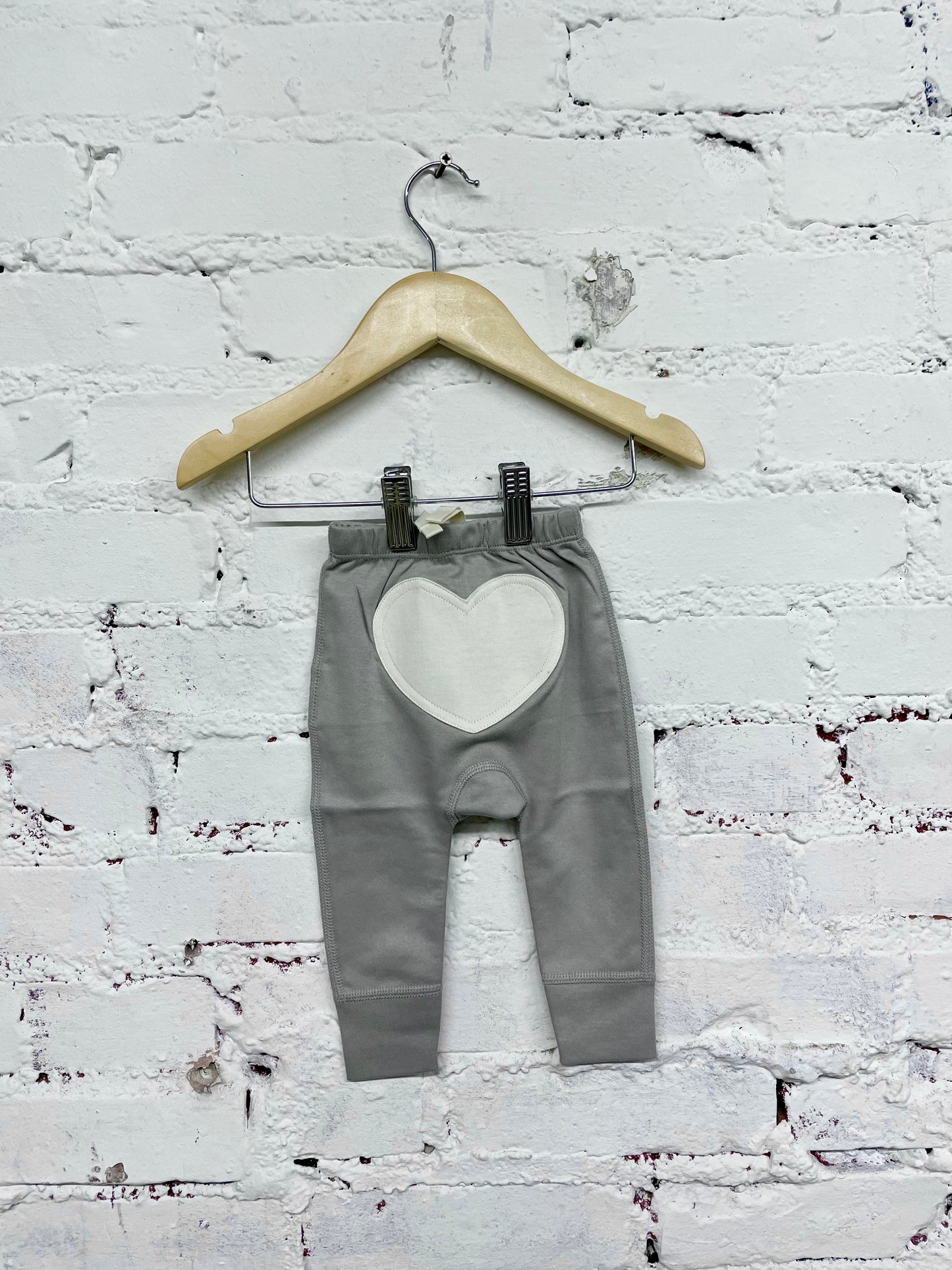 Bunny Grey Heart Pants