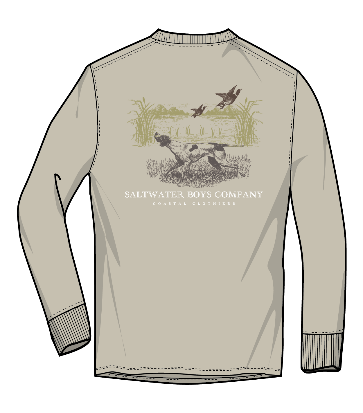 Hunting Dog Longsleeve Tee