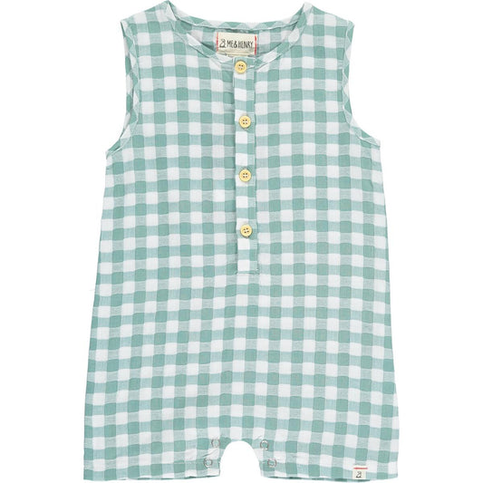 Cabin Romper, Sage