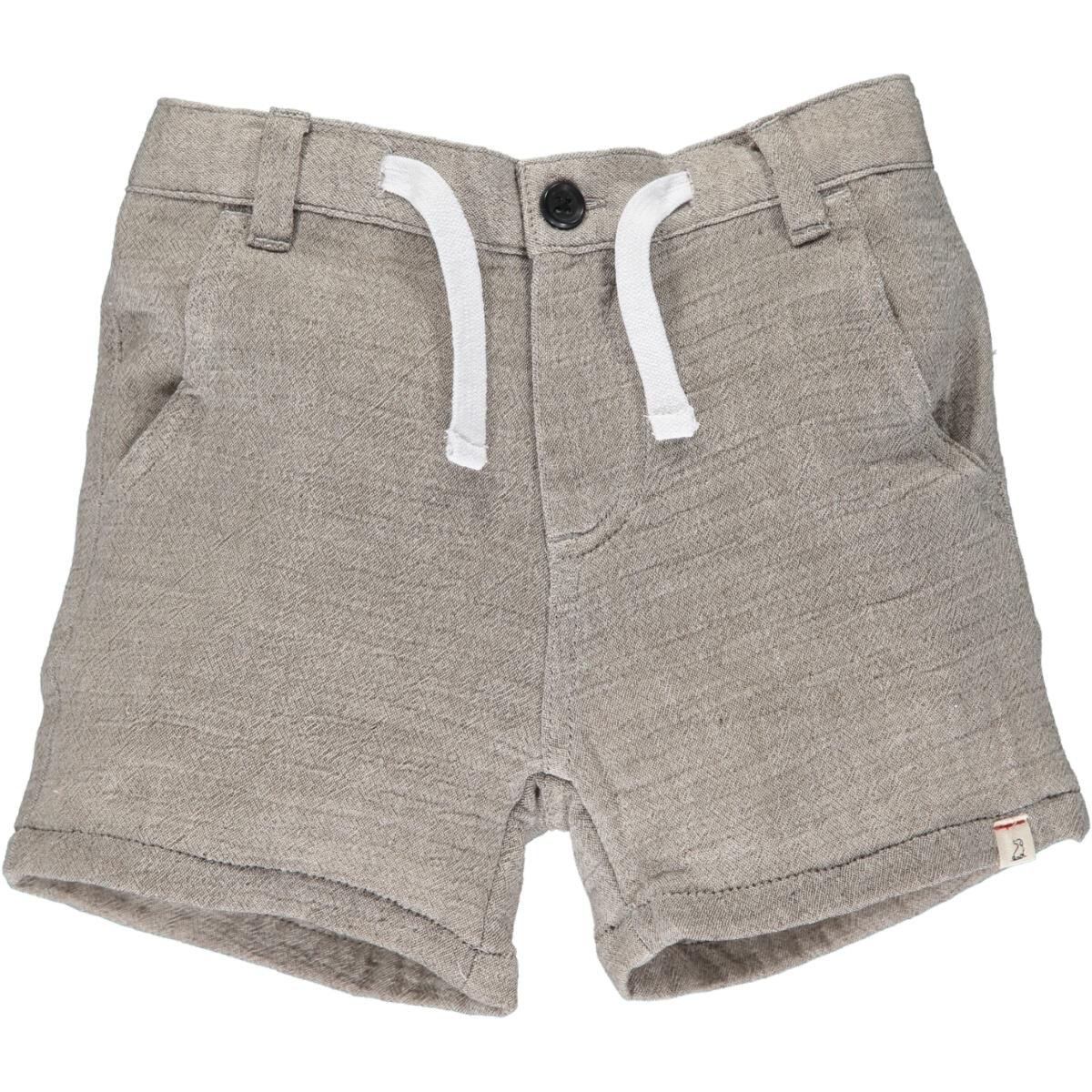 Crew Short, Brown Gauze