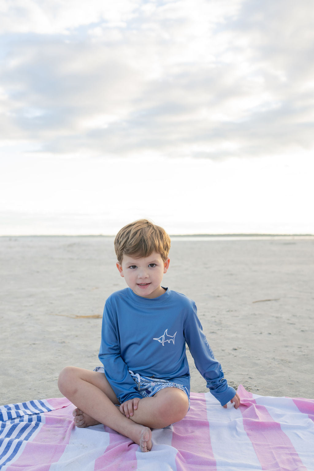 Tybee Rashguard UPF 50+ Navy