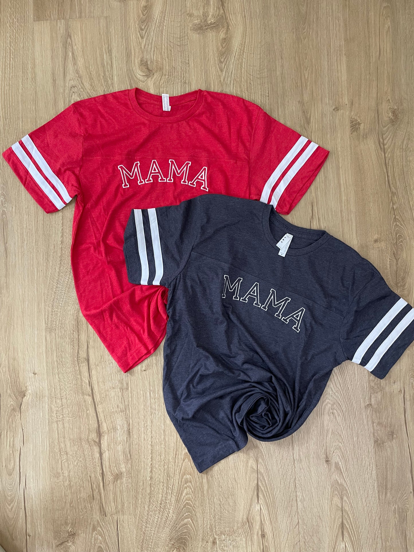 Mama Embroidered Jersey Tee