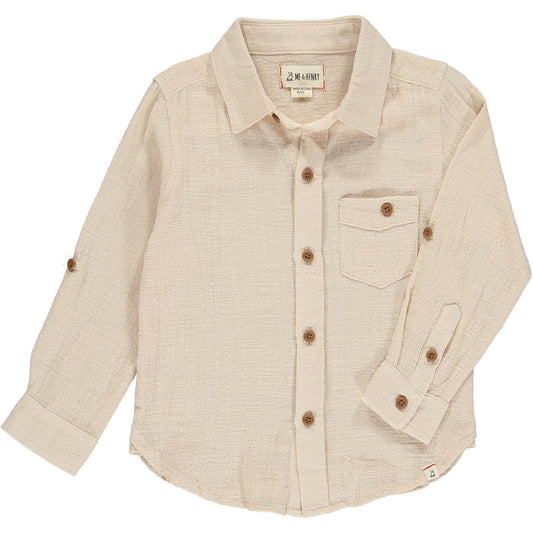 Merchant Button Down, Oat